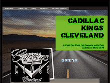 Tablet Screenshot of cadillackingscleveland.com